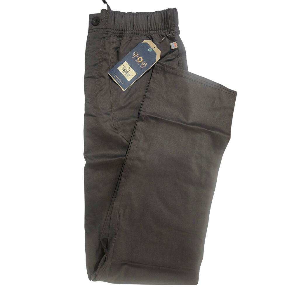 Cherokee Workwear Revolution Tech Men’s Scrub Pants Small Tall Pewter Gray NWT